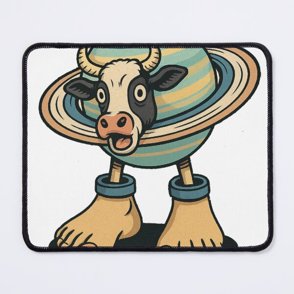 Item preview, The cow saturn saturnita brainrot meme designed and sold by Ypka.