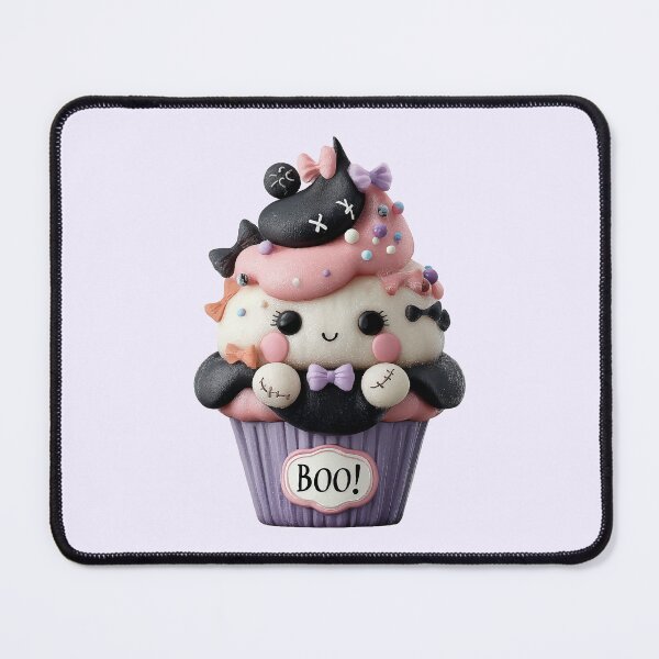 Item preview, Cute Spooky Cupcake – Boo! Halloween Sweet Treat designed and sold by Art of Ngu.