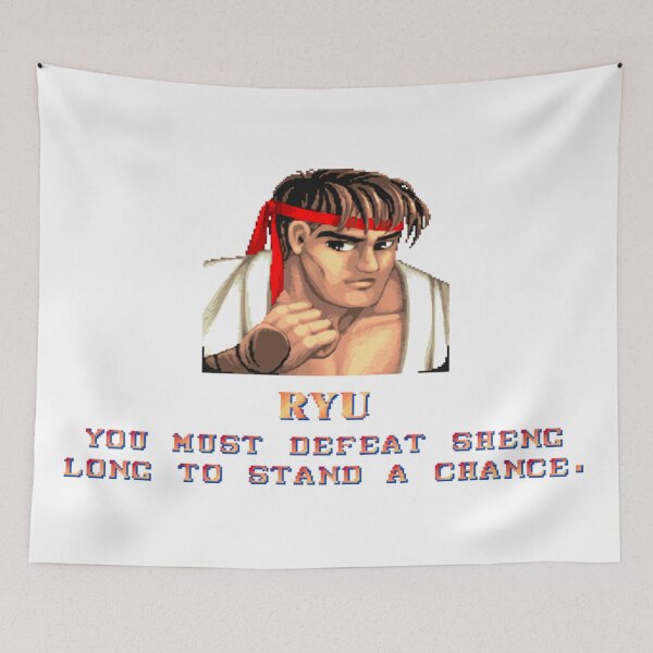 Item preview, Ryu Sheng Long Quote Street Fighter designed and sold by PixelArena Gaming.