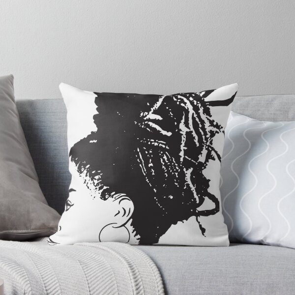 Item preview, Black Woman African American Braids Dreads Dreadlocks Beauty Salon designed and sold by DesignsByAymara.