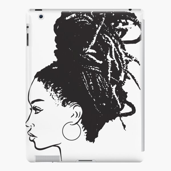 Black Woman African American Braids Dreads Dreadlocks Beauty Salon Ipad Case And Skin By