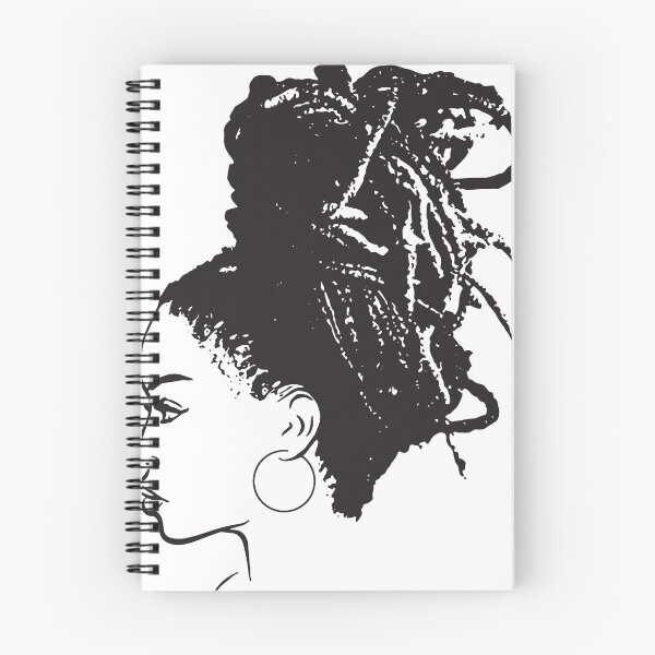 Item preview, Black Woman African American Braids Dreads Dreadlocks Beauty Salon designed and sold by DesignsByAymara.