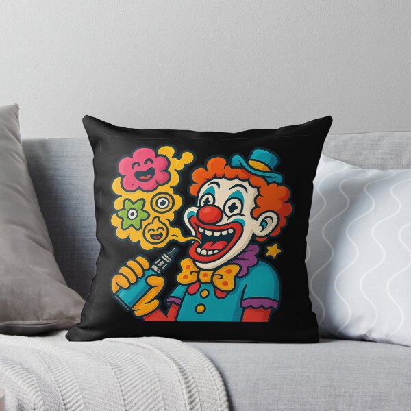 Item preview, Funny Clown Vape – Pop Surrealism Lowbrow Design designed and sold by House of Taste Designs.