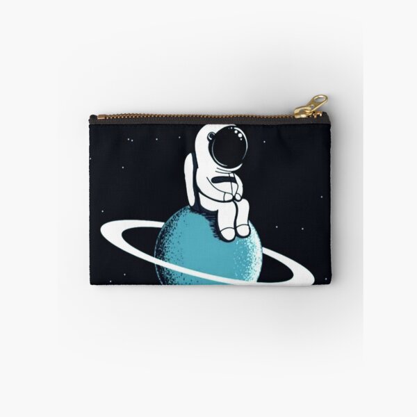 Item preview, Beautiful handrawn of galactic chilling astronaut design designed and sold by NivyasArtistry.