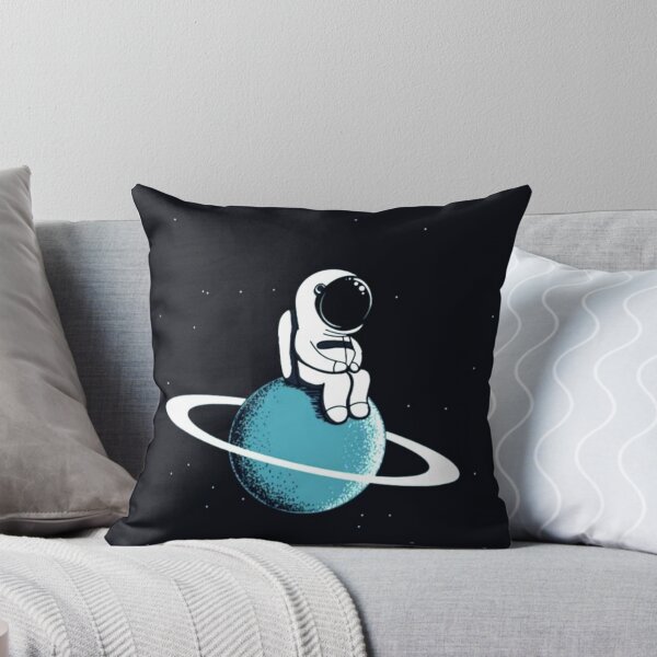 Item preview, Beautiful handrawn of galactic chilling astronaut design designed and sold by NivyasArtistry.
