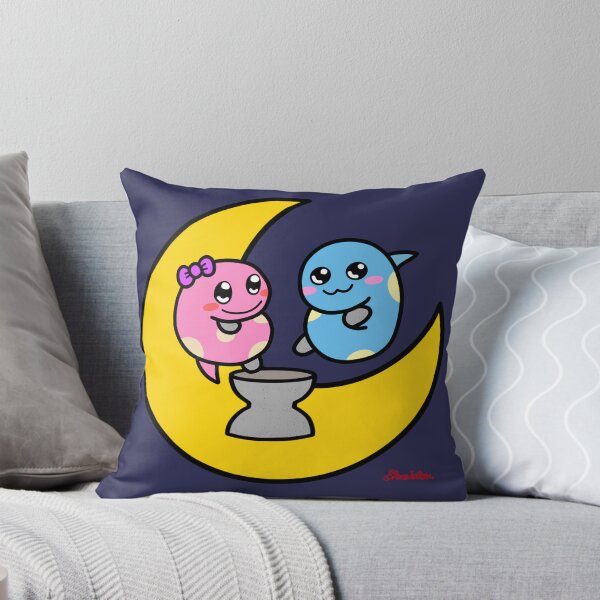 Item preview, Snake Couple Pounding Rice Cakes on the Moon designed and sold by Shuriator.
