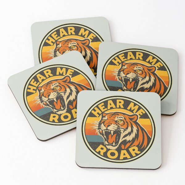 Item preview, Copy of Hear Me Roar – Retro Dinosaur designed and sold by hangmeart.
