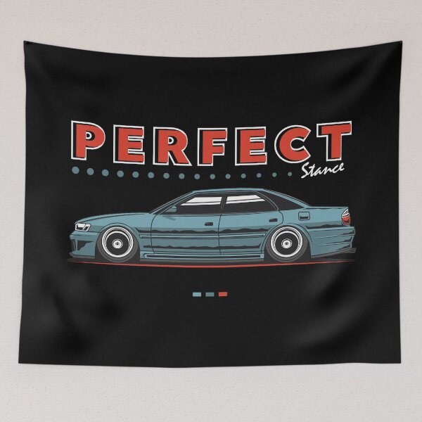 Item preview, Perfect Stance – Lowered Car Poster designed and sold by reubenagelra.