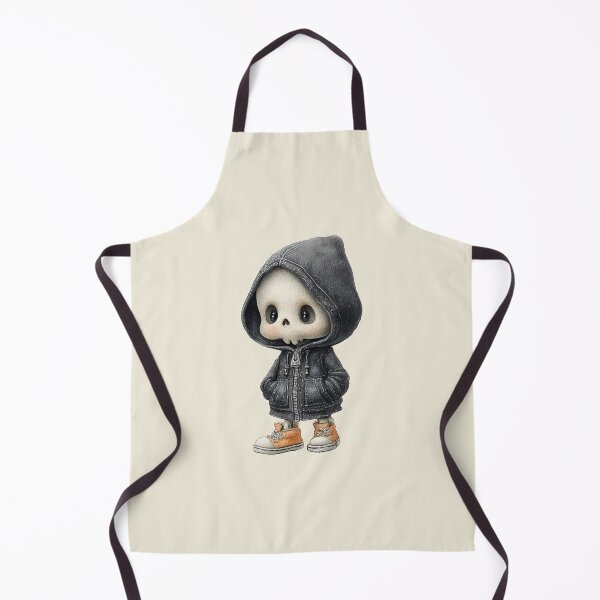 Item preview, Cute Skeleton in Hoodie – Spooky Streetwear Halloween Art designed and sold by Art of Ngu.