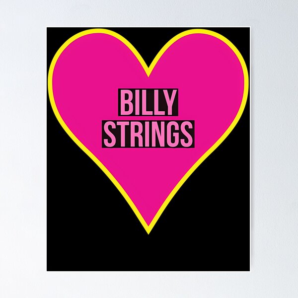 Item preview, Billy Strings Heart designed and sold by JoannaCharest.