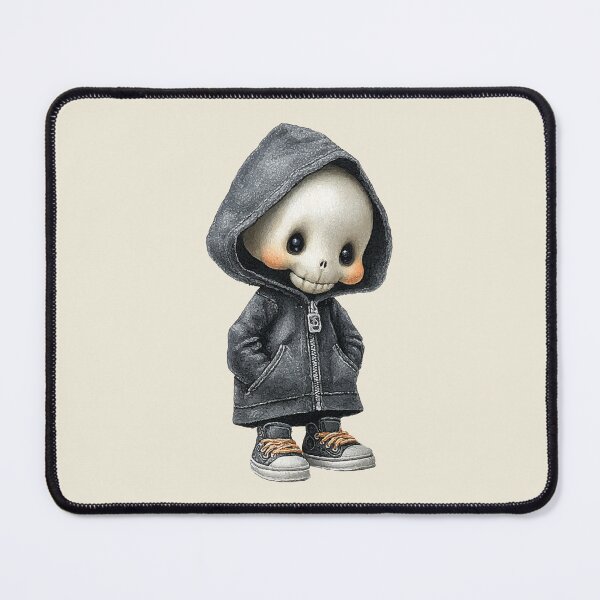 Item preview, Cute Skeleton in Hoodie – Spooky Streetwear Halloween Art designed and sold by Art of Ngu.