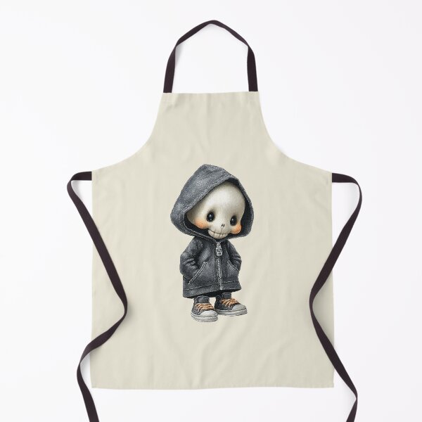 Item preview, Cute Skeleton in Hoodie – Spooky Streetwear Halloween Art designed and sold by Art of Ngu.