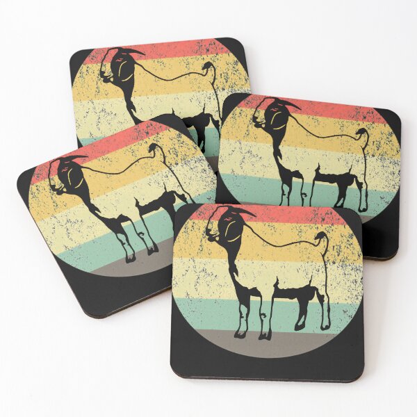 Item preview, Distressed Sunset Goat      designed and sold by VernonDagenais.