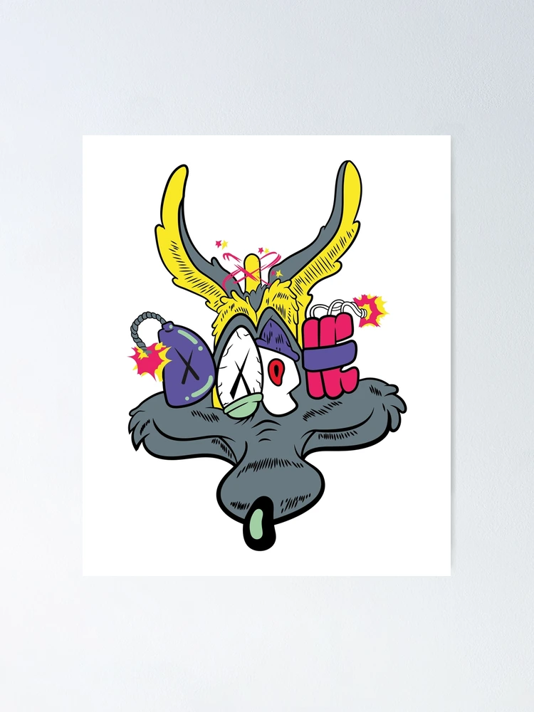 Imagen 1 de 3, Póster con la obra DROGA, diseñada y vendida por ElementCraftLab.