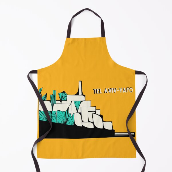 Item preview, Postcard from Yafo The Oldest Port Mustard Yellow designed and sold by French Papyrus Studio.