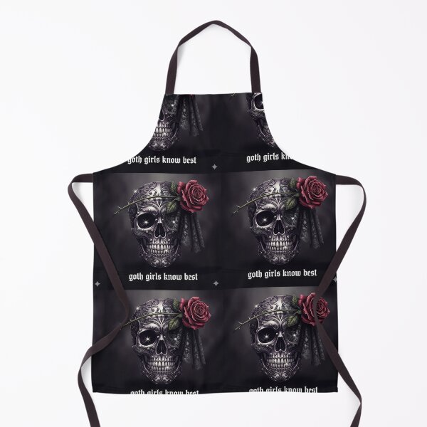 Item preview, Goth skull designed and sold by HuntsmithMerch.