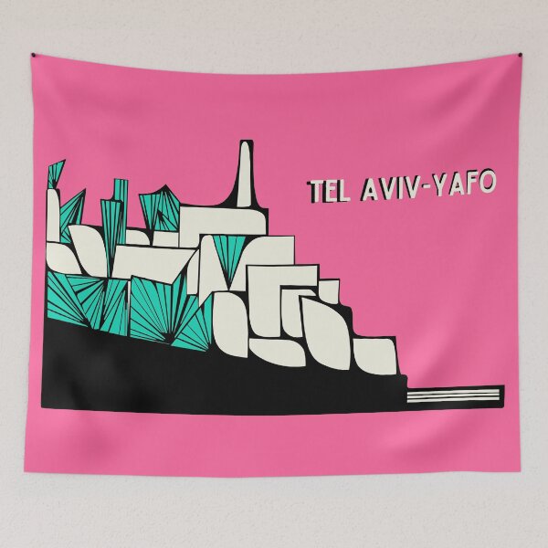 Item preview, Postcard from Yafo  The Oldest Port Pink Sunset designed and sold by French Papyrus Studio.