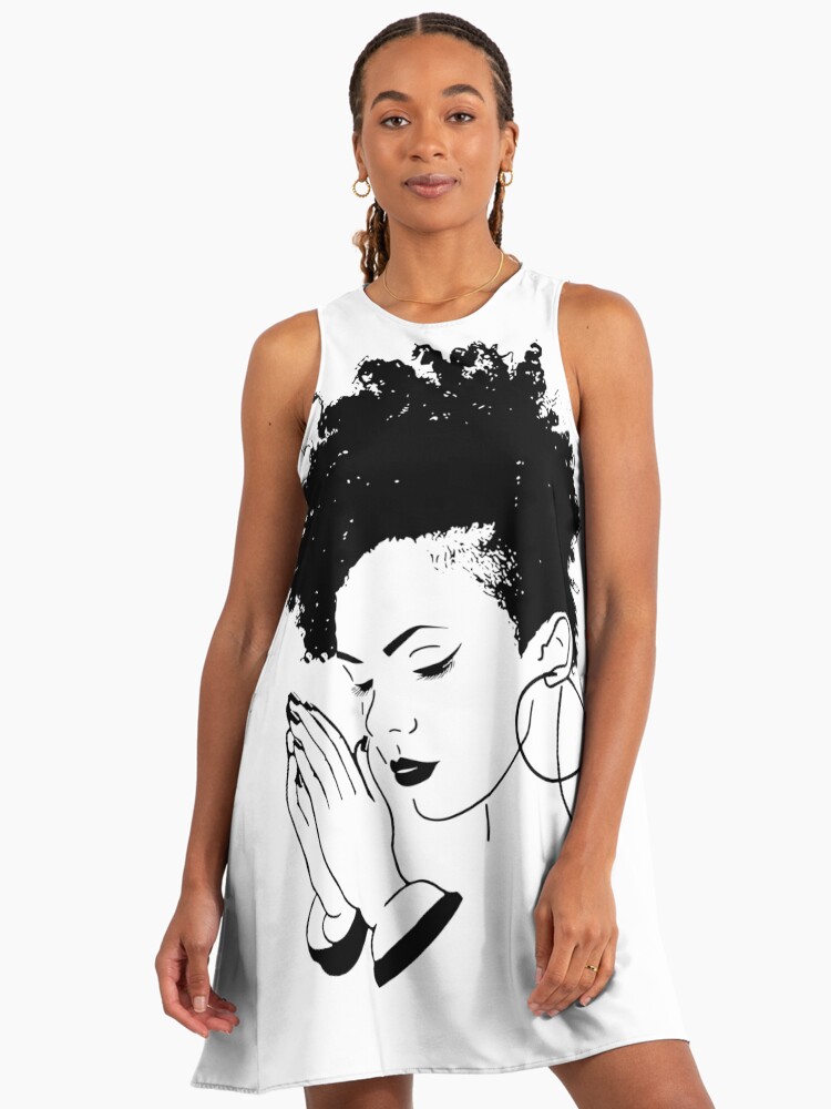 Black Woman Praying African American Nubian Princess Queen " A-Line Dress for Sale by DesignsByAymara | Redbubble Black Woman Praying African American Nubian Princess Queen " A-Line Dress for Sale by DesignsByAymara | Redbubble