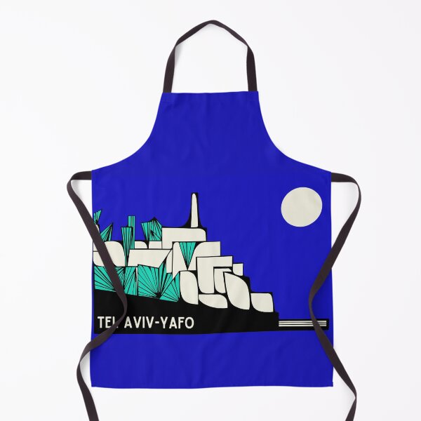 Item preview, Postcard from Yafo The Oldest Port Blue Night designed and sold by French Papyrus Studio.