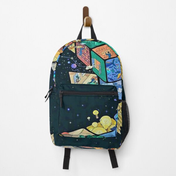 Item preview, Handrawn of cubic pixelated space design designed and sold by NivyasArtistry.