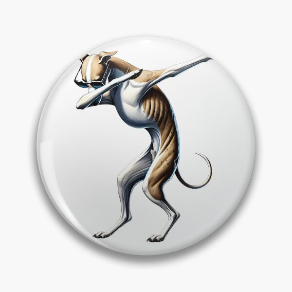 Item preview, Dabbing Whippet Dog Lover designed and sold by Kimberley King Art  King Art.