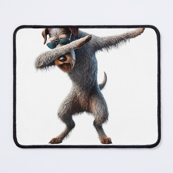 Item preview, Dabbing Wirehaired Pointing Griffon Dog Lover designed and sold by Kimberley King Art King Art.