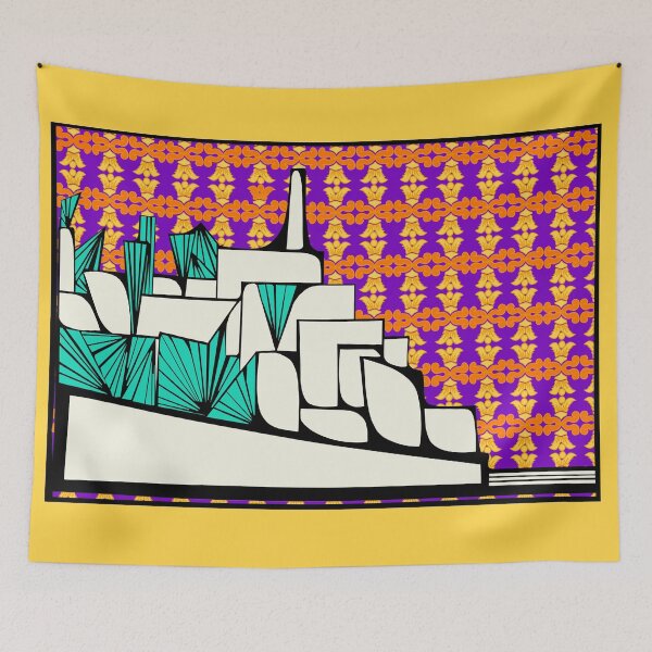 Item preview, Postcard from Yafo  The Oldest Port Bollywood Tiles designed and sold by French Papyrus Studio.
