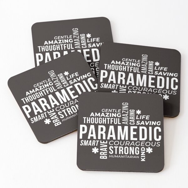 Item preview, Paramedic Word Cloud – Tribute to Everyday Heroes designed and sold by The Creative Visionn.
