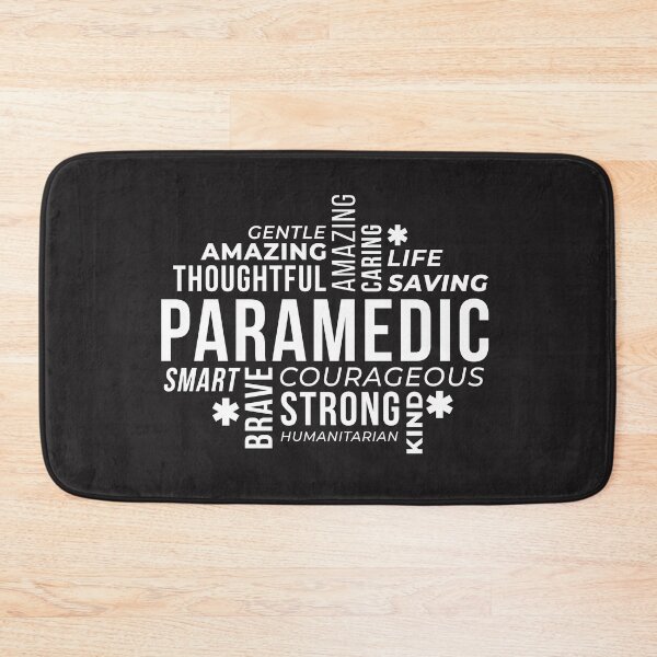 Item preview, Paramedic Word Cloud – Tribute to Everyday Heroes designed and sold by The Creative Visionn.