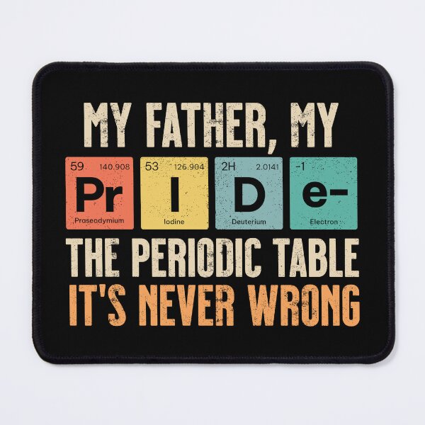 Item preview, My Father My Pride Periodic Table designed and sold by dudelinart.