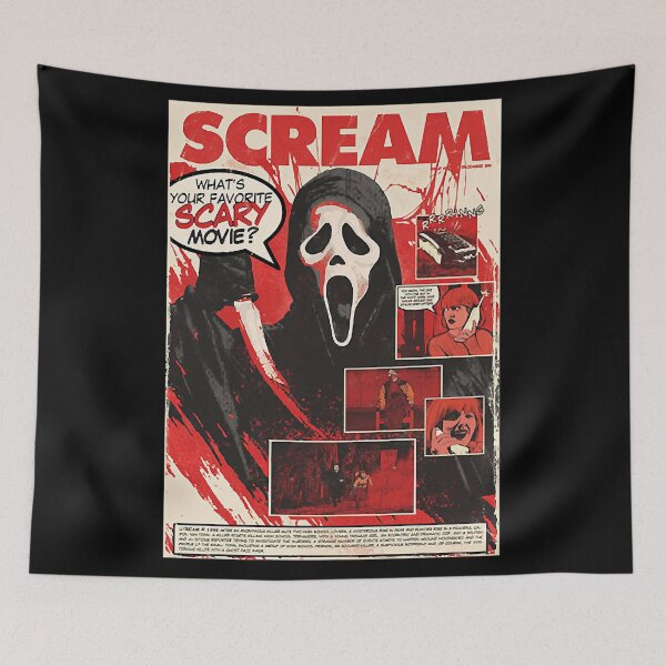 Item preview, Vintage Halloween Scray Funny Horror Movie designed and sold by EerieGagnon.