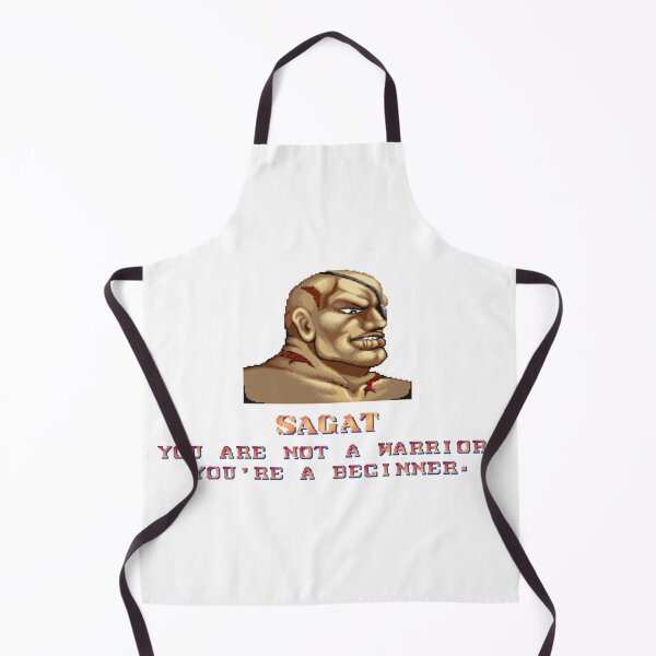 Item preview, Sagat You Are Not A Warrior Quote designed and sold by PixelArena Gaming.