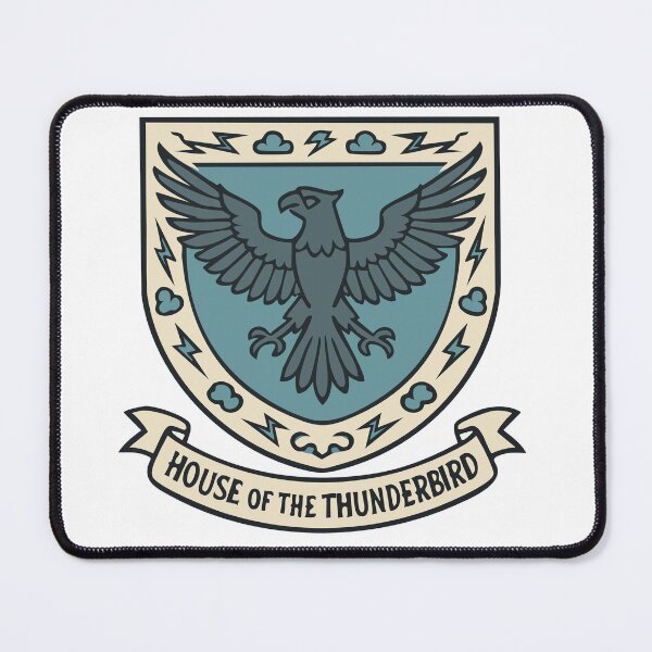 Item preview, Thunderbird Heraldry Crest – Cryptid Coat of Arms designed and sold by Folk Bestiary.