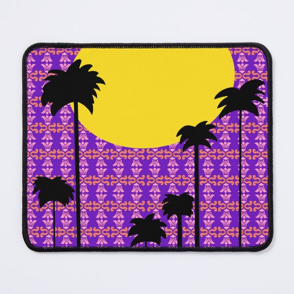 Item preview, Tel Aviv Streetscape Tayelet Purple tiles  designed and sold by French Papyrus Studio.
