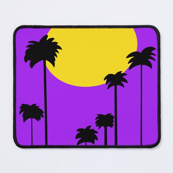 Item preview, Tel Aviv Streetscape Tayelet sunset purple designed and sold by French Papyrus Studio.