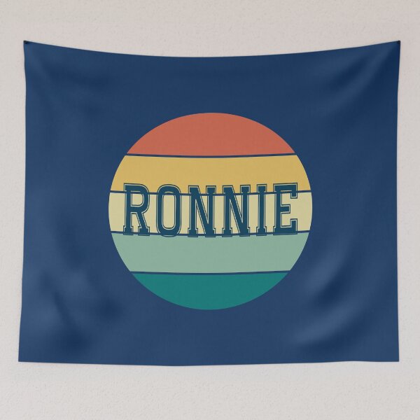 Item preview, Ronnie Name Retro Circle designed and sold by Jeallan Designs.