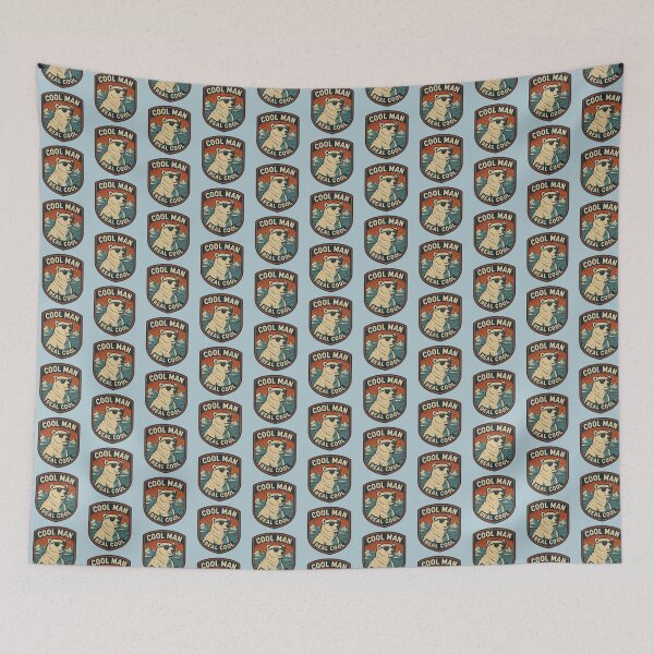 Item preview, Cool Man Real Cool – Funny Retro Polar Bear designed and sold by hangmeart.