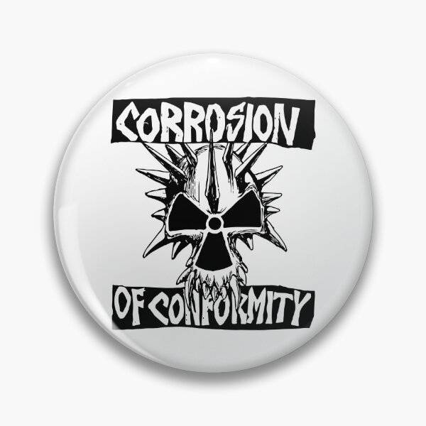 Item preview,  Corrosion Of Conformity Band White logo designed and sold by boycemahnke.
