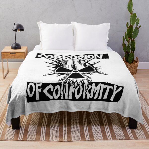 Item preview,  Corrosion Of Conformity Band White logo designed and sold by boycemahnke.