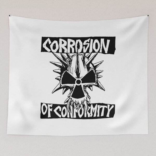 Item preview,  Corrosion Of Conformity Band White logo designed and sold by boycemahnke.