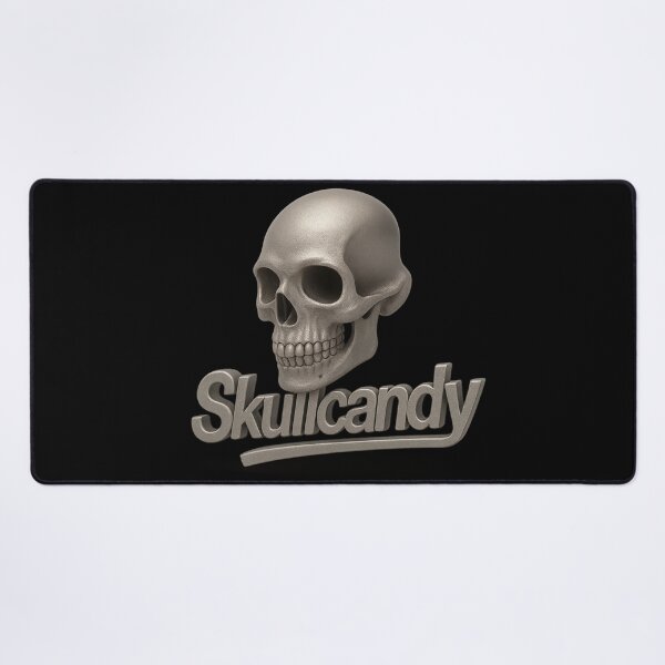 Item preview, 3D Metallic Skull Logo – Futuristic Urban Skullcandy-Inspired Design designed and sold by GAJANAYAKA.