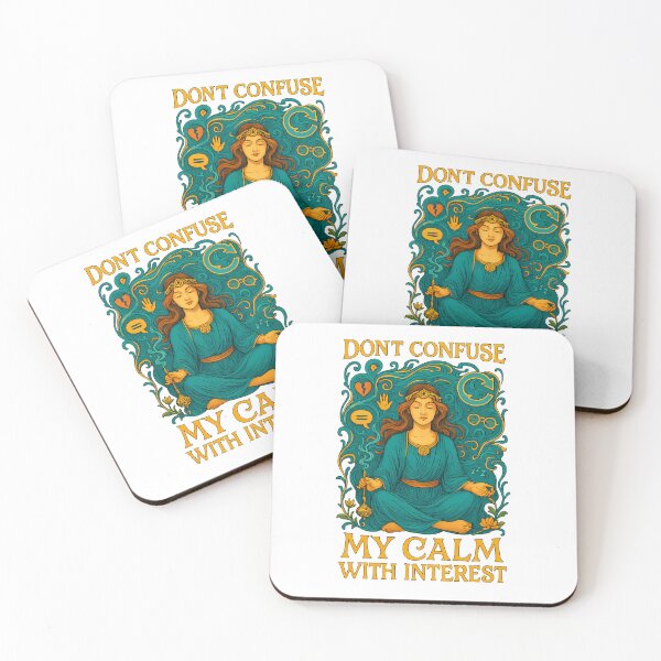 Item preview, Don't Confuse My Calm With Interest T-Shirt | Sarcastic Zen Humor Tee designed and sold by MySpiritTravels.