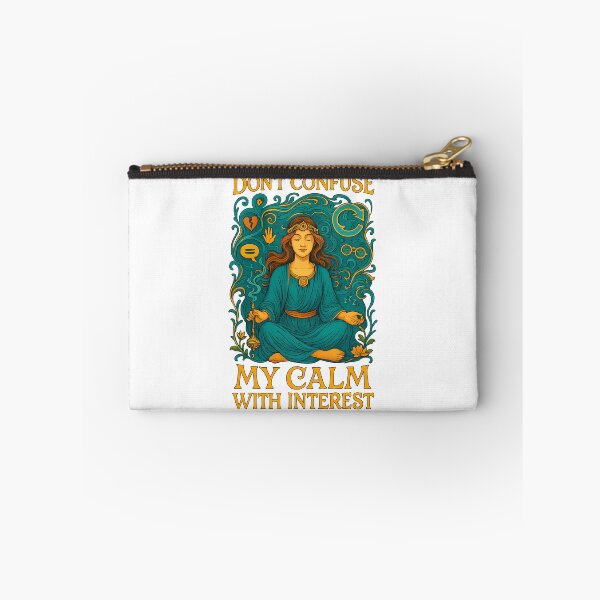 Item preview, Don't Confuse My Calm With Interest T-Shirt | Sarcastic Zen Humor Tee designed and sold by MySpiritTravels.
