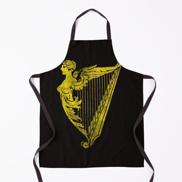 Item preview,  Irish Harp Heraldry - Gold Weathered designed and sold by BirdieErdman.