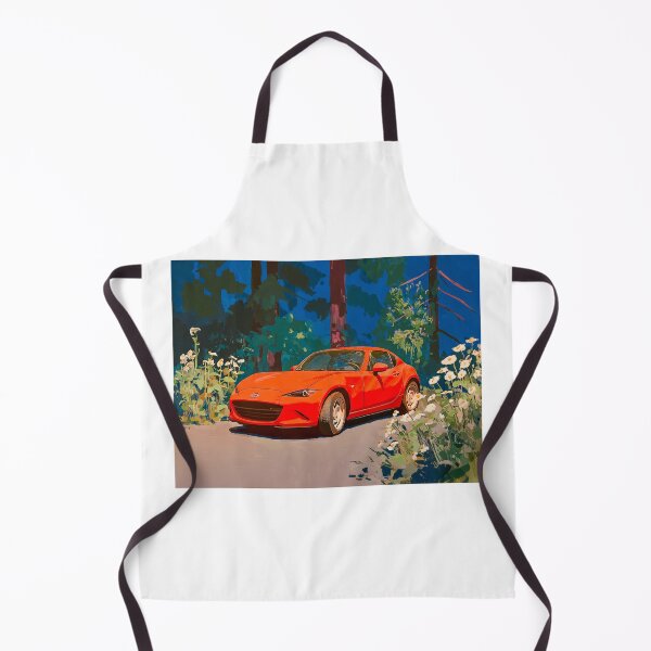 Item preview, MX-5 RF in a forest painting kawaii designed and sold by NiceGoodBetter.