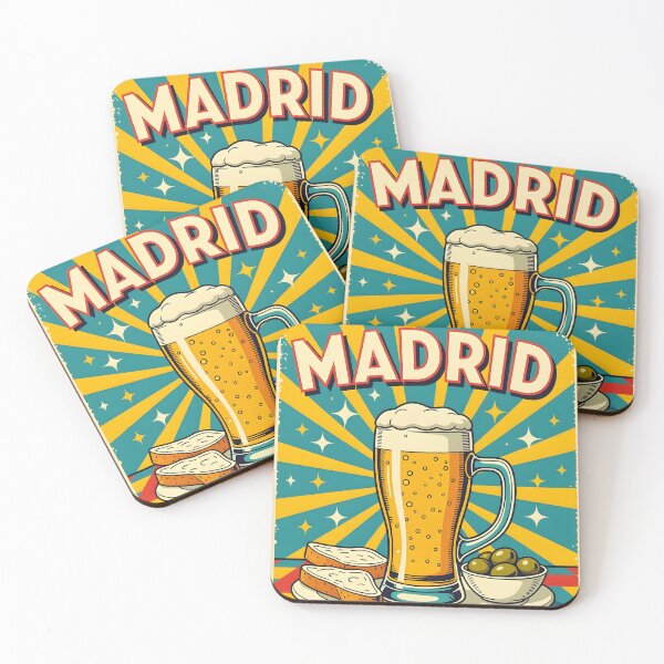 Item preview, Madrid cold beer and olives designed and sold by Ponted.
