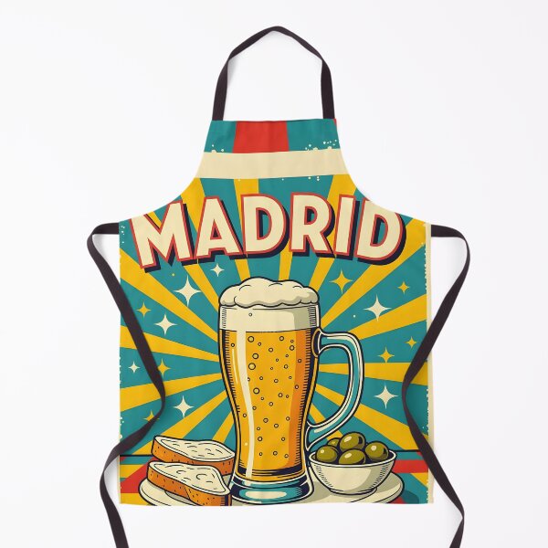 Item preview, Madrid cold beer and olives designed and sold by Ponted.