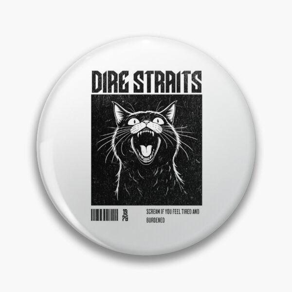 Item preview, Dire Straits  Catt  designed and sold by LeslieOConnore.