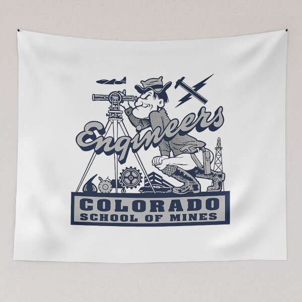 Item preview,  Vintage Colorado School Of Mines Engineering Electrical Mechanical Chemical T-Shirt designed and sold by AnibalMoen.