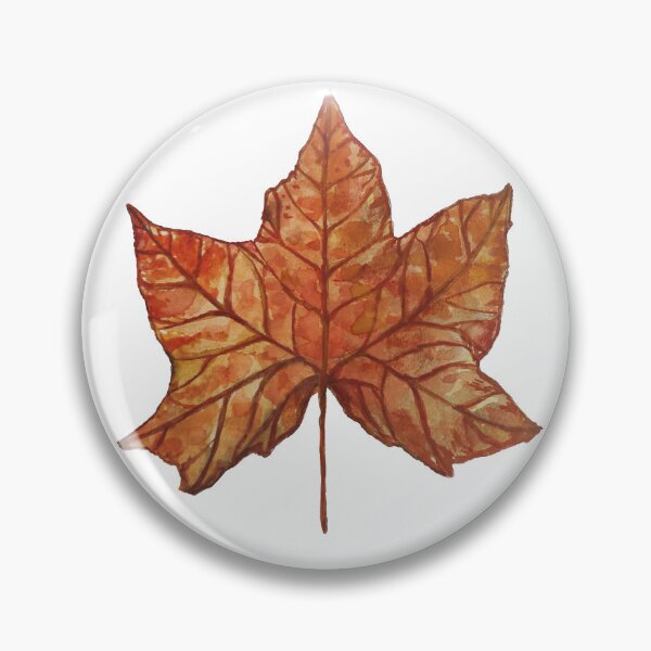 Item preview, North American Sugar Maple Leaf Hand Painted designed and sold by Carlo-Atzei.